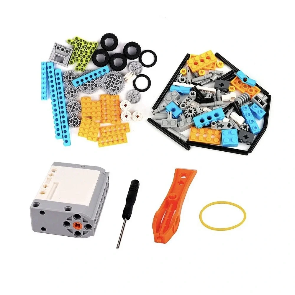 107PCS 50 in 1 STEM Robot Electric Building Blocks EM16 Science Education GIFTS